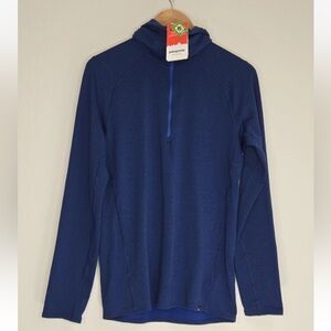 Patagonia Mens Capilene Thermal Weight Zip Neck Hoody Size S NEW